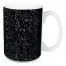 Chalk Easter Bunny Pattern Mug 15 oz Mug