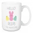 Hello Peeps Mug Personalized 15 oz Mug