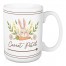 Bunny Carrot Patch Mug 15 oz Mug