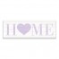Home Heart Easter 12x36 Canvas Wall Art