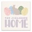 Home Easter Eggs Personalized 16x16 Canvas Wall Art