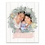 Blessed Easter Wreath Personalized 16x20 Canvas Wall Art