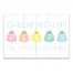 Chillin With My Peeps Personalized 20x30 Canvas Wall Art