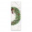 Holiday Wreath 2 12x36 Canvas Wall Art