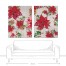 Poinsettia Print Moody Set 30x40 Canvas Wall Art