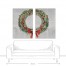 Painterly Wreath Strokes Set 20x30 Canvas Wall Art
