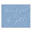 Beautiful And Bright Light Blue Dots 16x20 Canvas Wall Art