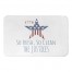 1776 Star Personalized 34x21 Bath Mat