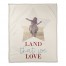 Land that I Love Personalized 50x60 Coral Fleece Blanket
