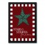 Primitive Star Personalized 12x18 Black Framed Canvas