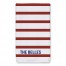 Simple Red Stripes Personalized 16x25 Towel