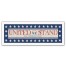 United We Stand Personalized 12x36 White Framed Print Under Plexiglass