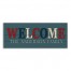 Patriotic Welcome Personalized 36x14 Pallet Wood Art