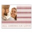 All American Love Personalized 11x14 Canvas Wall Art
