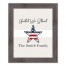 United We Stand Personalized 16x20 Western Gray Framed Print