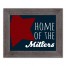 Red Star Home Personalized 11x14 Western Gray Framed Print