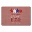 Home Sweet Patriotic Home Personalized 27x18 Floor Mat