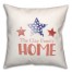 Home Star Trio Personalized 18x18 Spun Poly Pillow