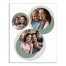 Sage Circle Photo Upload Personalized 16x20 Canvas Wall Art