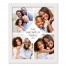 Four Photo Upload Personalized 16x20 White Framed Print Under Plexiglass
