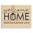 Welcome Home Personalized 14x11 Pallet Wood Art