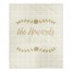 Gray Fall Check Personalized 50x60 Sherpa Fleece Blanket