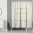 Gray Fall Check Personalized 71x74 Shower Curtain