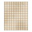 Cream Fall Plaid 50 x 60 Sherpa Fleece Blanket