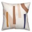 Fall Abstract Arches and Lines 18 x 18 Indoor / Outdoor Pillow