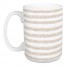 Neutral Easy Stripes 5 x 4.62 Mug