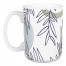Mid Mod Arch Leaves 5 x 4.62 Mug