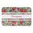 Holiday Blooms Pattern Personalized 21 x 34 Bath Mat