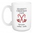 Christmas Café Personalized 5 x 4.62 Mug