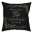 A Merry and Bright Christmas Personalized 18 x 18 Indoor / Outdoor Pillow