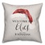 Welcome My Elves Personalized 18 x 18 Indoor / Outdoor Pillow