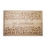 Spring Florals Personalized 17 x 11 Maple Cutting Board