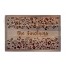 Spring Florals Personalized 17 x 11 Walnut Cutting Board