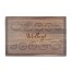 Lemon Slice Border Personalized 17 x 11 Walnut Cutting Board