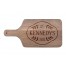 Family Name Leaf Border Personalized 17 x 8 Walnut Paddle Cutting Board