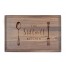 Kitchen Utensils Personalized 17 x 11 Walnut Cutting Board