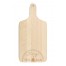 Tea Bar Personalized 8 x 17 Maple Paddle Cutting Board