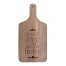 Land of the Free Home of the Brave 8 x 17 Walnut Paddle Cutting Board