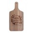 Home Sweet Home Personalized 8 x 17 Walnut Paddle Cutting Board