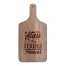 Stars and Stripes Forever 8 x 17 Walnut Paddle Cutting Board