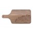Let Freedom Ring Personalized 17 x 8 Walnut Paddle Cutting Board