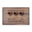 Our Hearts Beat True Personalized 17 x 11 Walnut Cutting Board