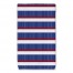 Blue and Red Stripes 16 x 25 Towel