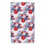 Patriotic Flower Bunch Pattern 16 x 25 Towel