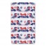 Patriotic Sneaker Pattern 16 x 25 Towel