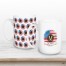 Sunflower Monogram Personalized 5 x 4.62 Mug